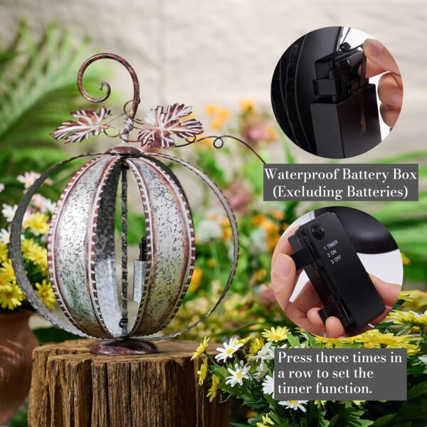 Outdoor Fall Pumpkin Decor 5