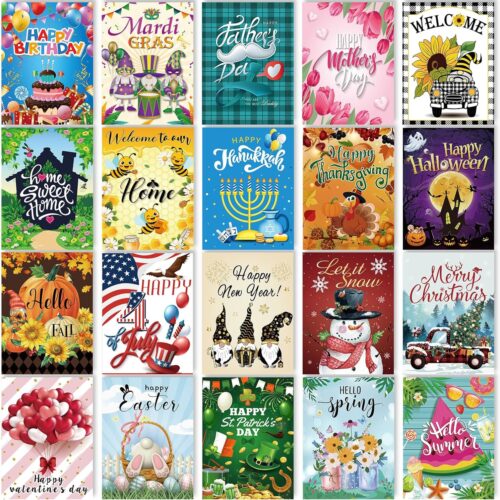 20 Pcs Seasonal DIY Diamond Art Kits 5D Diamond Painting Kits