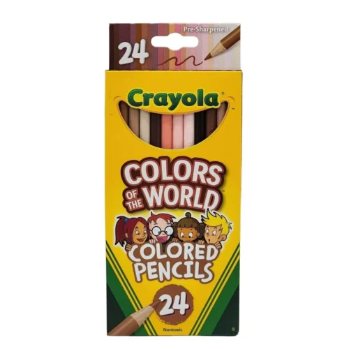 Crayola Colors of The World Colored Pencils 24pc