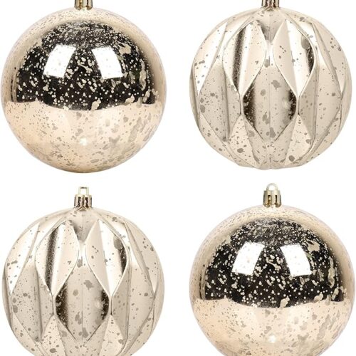 1 Extra Large Hanging Shatterproof Tree Ball Clear Christmas Ball Ornaments