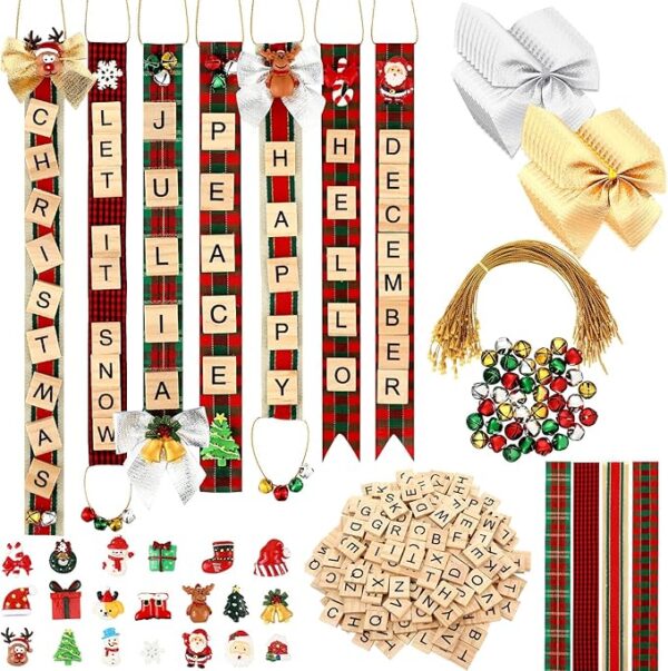 452 Pcs Personalized Christmas Craft Kits DIY Christmas Ornaments 1