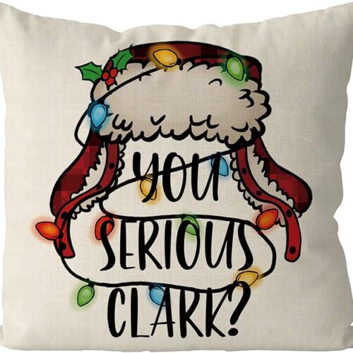 18 x 18 Inch Christmas Vacation Throw Pillows Winter Pillowcase Home Decor