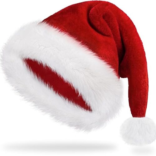 Santa Hat Christmas Hats for Adults Kids Baby