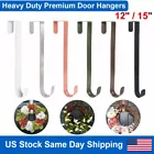 1 Front Door Christmas Wreath Metal Hanger Hooks Long Over The Door Hanger 12"/15"