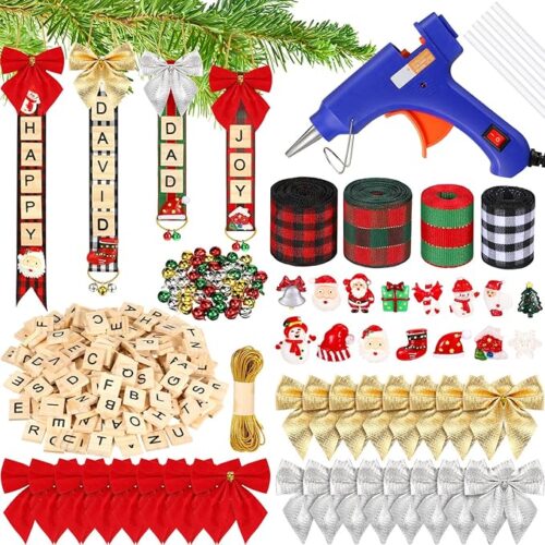 299 Pieces Christmas Ornaments Tree Decorations Personalized Crafts Kit