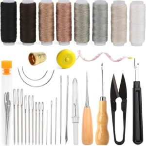 Upholstery Repair Sewing Kit Heavy Duty Sewing Kit with Sewing Awl