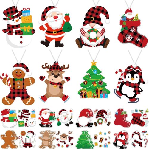 1 48 Pcs DIY Christmas Ornaments Kit Make Your Own Christmas Craft