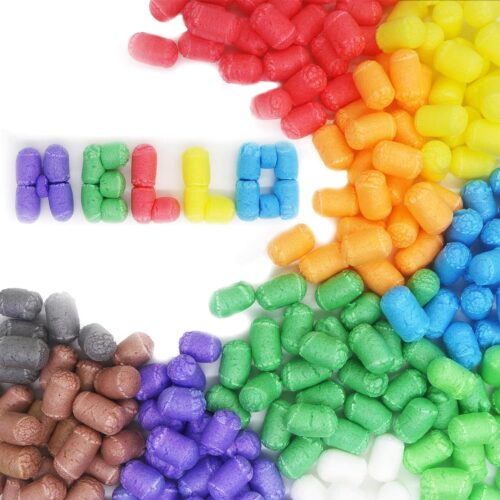 1 Magic Foam Corn Craft Kit, STEM Building Model Toys (500pcs)