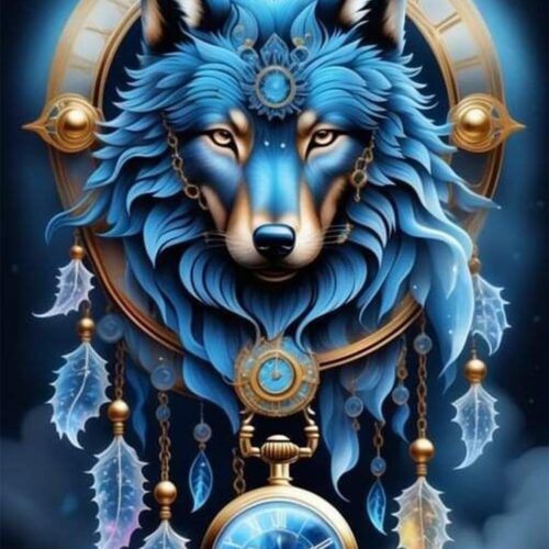 Wolf Diamond Painting Kits , Dream Catcher Diamond Art Kits