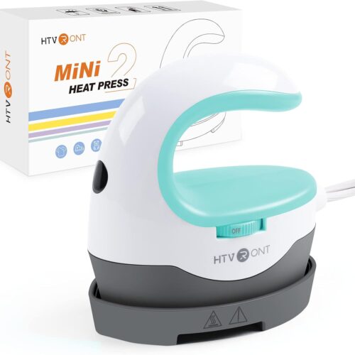 1 Heat Press Mini Heat Press Machine, Small Heat Press Portable Iron