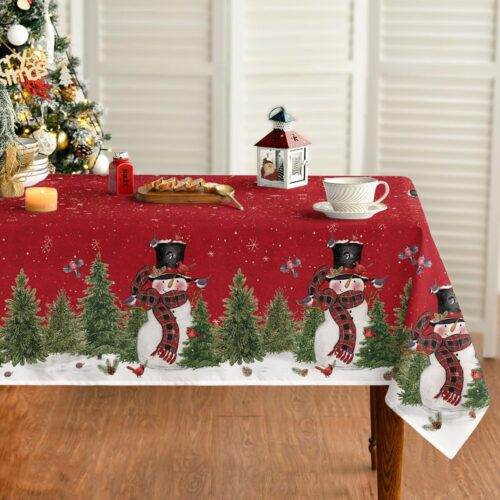 Christmas Tablecloth 60×84 Inch