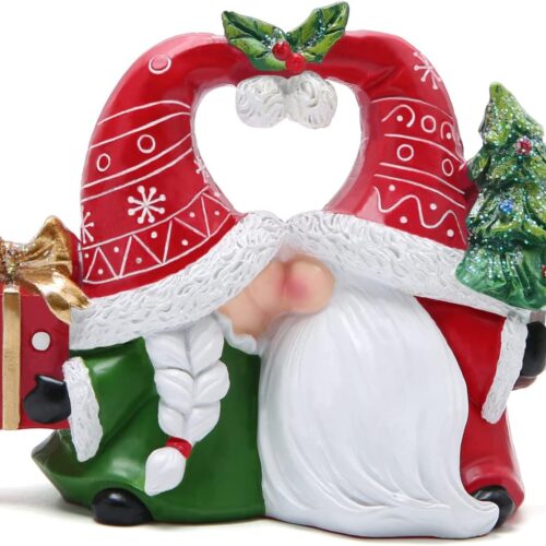 Christmas Gnomes Decorations Xmas Gnomes Figurines Winter Decor Handmade Elf Scandinavian Tomte Gnomes Figurines