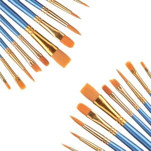 Paint Brushes Set 20pcs, Art Brushes, Acrylic Paint Brushes