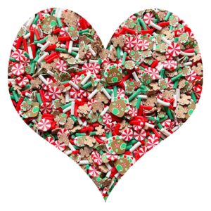 Fake Sprinkles Fake Christmas Sprinkles Fake Candy Sprinkles Clay Sprinkles Polymer