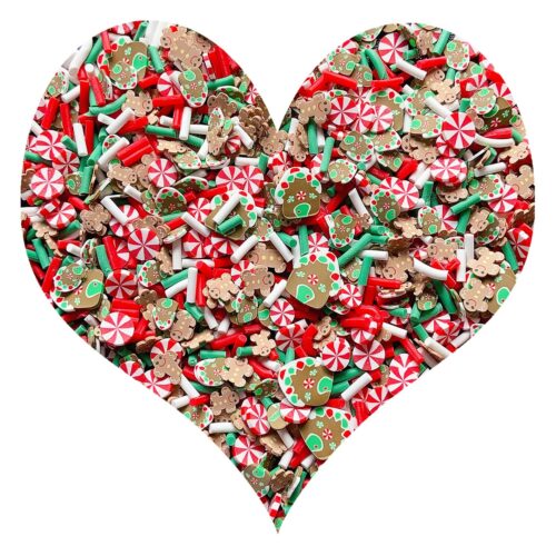 Fake Sprinkles Fake Christmas Sprinkles Fake Candy Sprinkles Clay Sprinkles Polymer