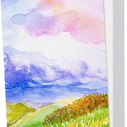 60 Sheets Watercolor Paper, 5 x 7 Inch Cold Press 300GSM/ 140LB