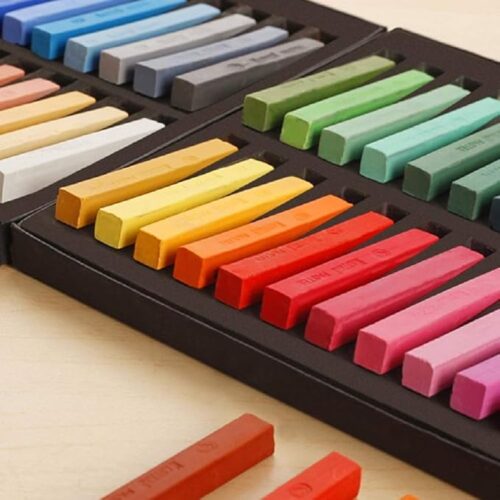 Non Toxic Artist Pastels,Square Soft Pastels Set