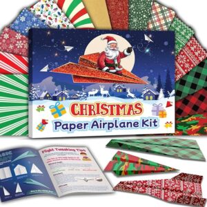 Paper Airplane Kit, Christmas Stocking Stuffers for Kids
