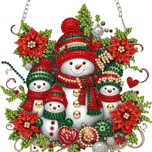 Diamond Art Painting Pendant Kits 5D Diamond Art Painting Art Hanging Kit