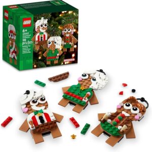 Gingerbread Ornaments - Christmas Tree Ornaments Building Set for Kids