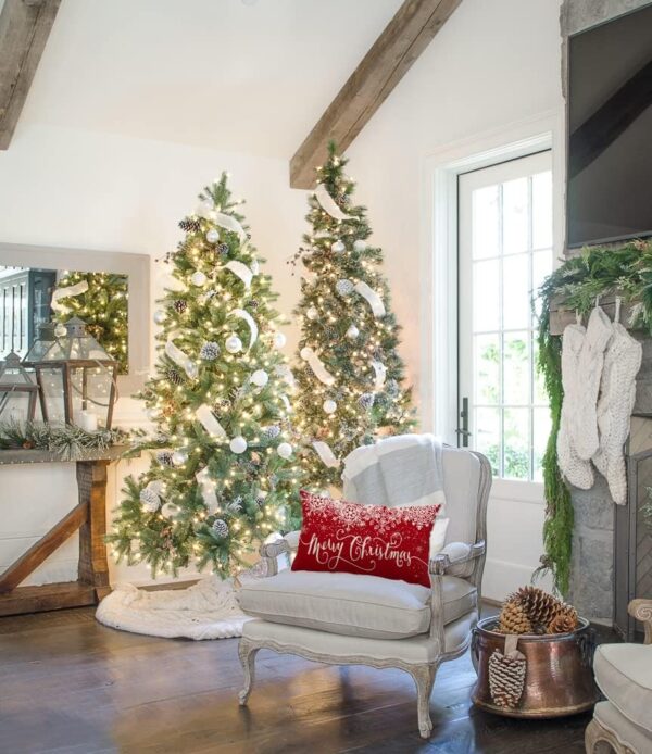 Christmas Pillow Covers 12x20 Winter 5