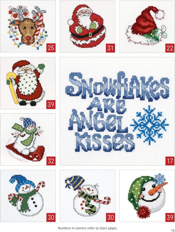 Cross Stitch Holiday Ornaments Galor Cross Stitch Book 4