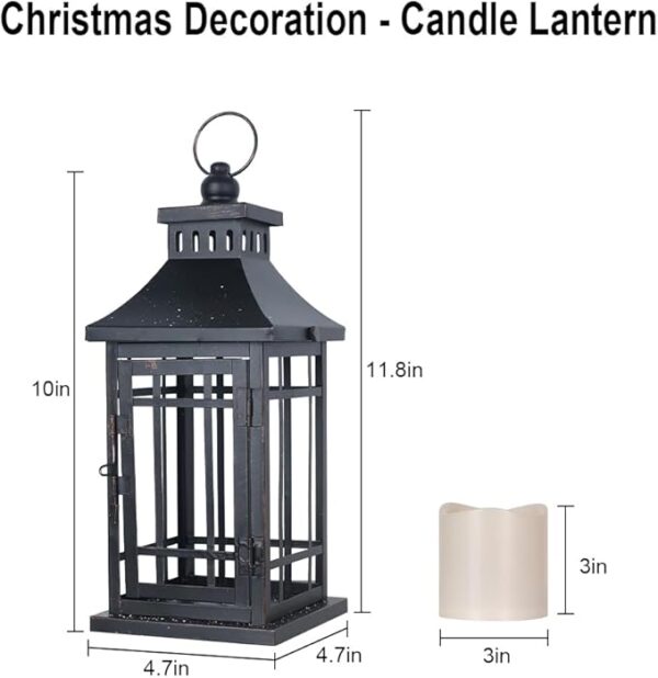 Outdoor Christmas Led Lanterns Decorative for Table Centerpieces 4