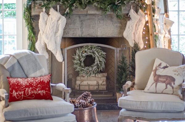 Christmas Pillow Covers 12x20 Winter 4
