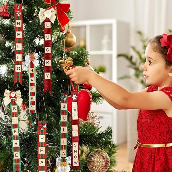 452 Pcs Personalized Christmas Craft Kits DIY Christmas Ornaments 3