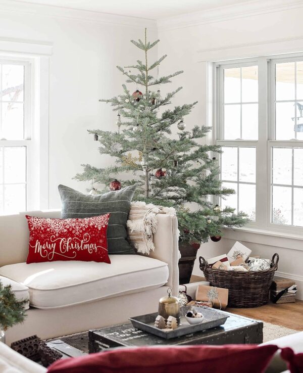 Christmas Pillow Covers 12x20 Winter 3