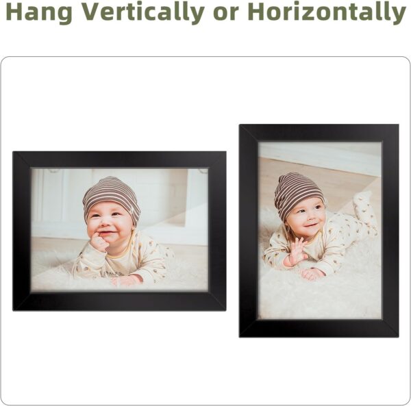 4x6 Inch Picture Frames,Set of 10 Picture Frames (Black) 3