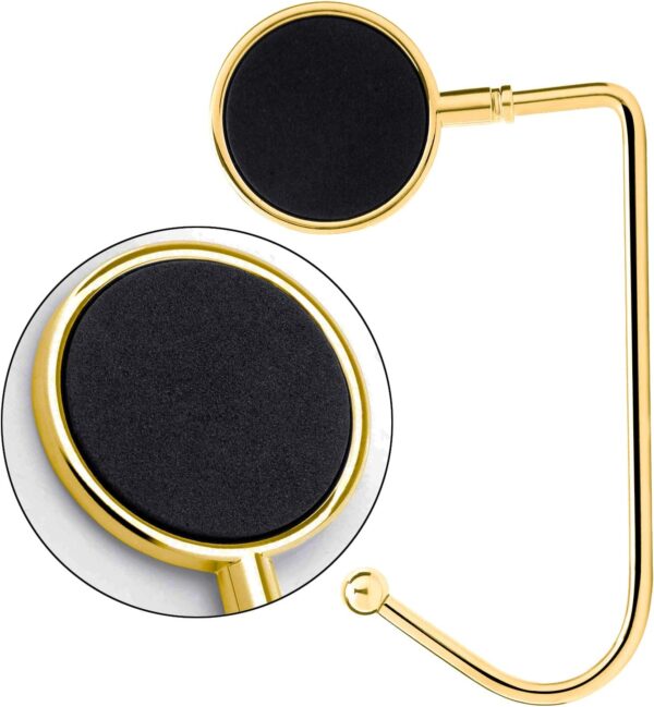 6 Pack Non-Slip Stocking Mantel Holders Hooks Hanger (Gold) 3