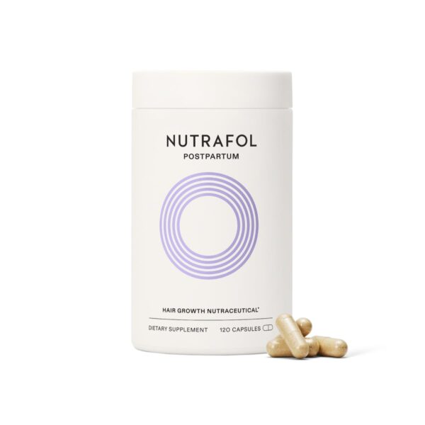Postpartum Hair Growth Supplements, Clinically Tested for Visibly Thicker Hair and Less Shedding 1