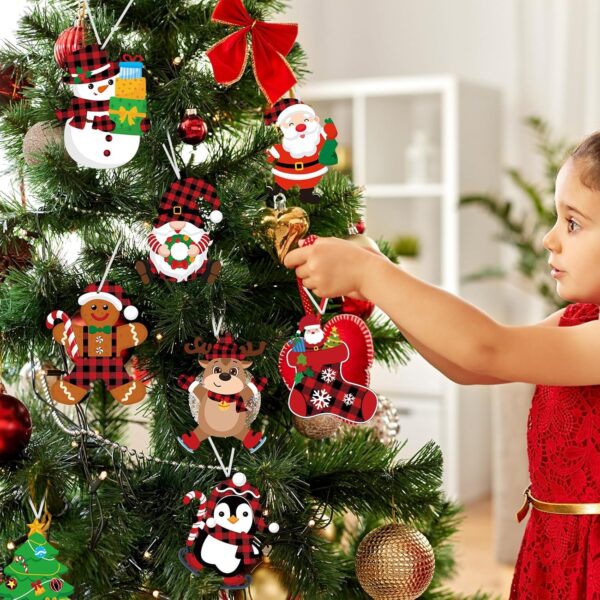 48 Pcs DIY Christmas Ornaments Kit Make Your Own Christmas Craft 2