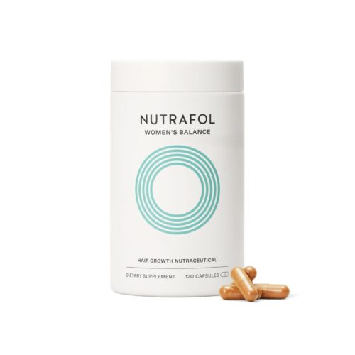 Women's Balance Hair Growth Supplements, Ages 45 and Up, Clinically Proven for Visibly Thicker Hair
