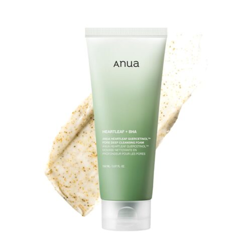Heartleaf Quercetinol Pore Deep Cleansing Foam, Facial Cleanser, for Double Cleansing