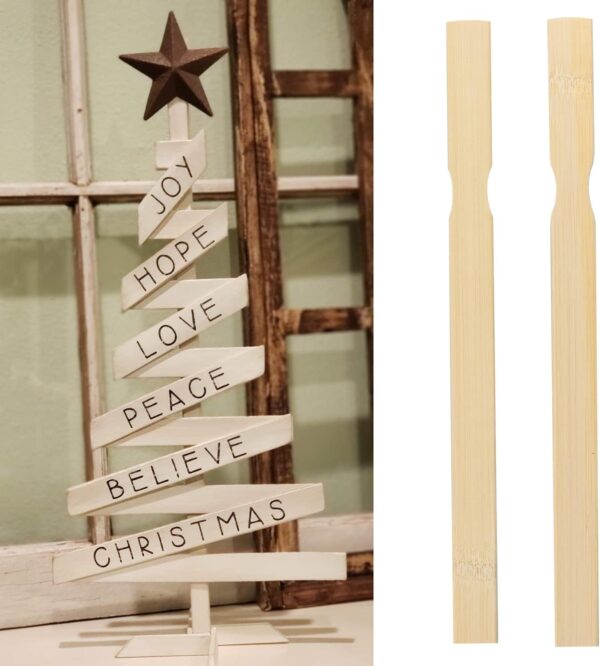 Paint Mixing Sticks 300 PCS 14 Inch Wood Stirrers 5