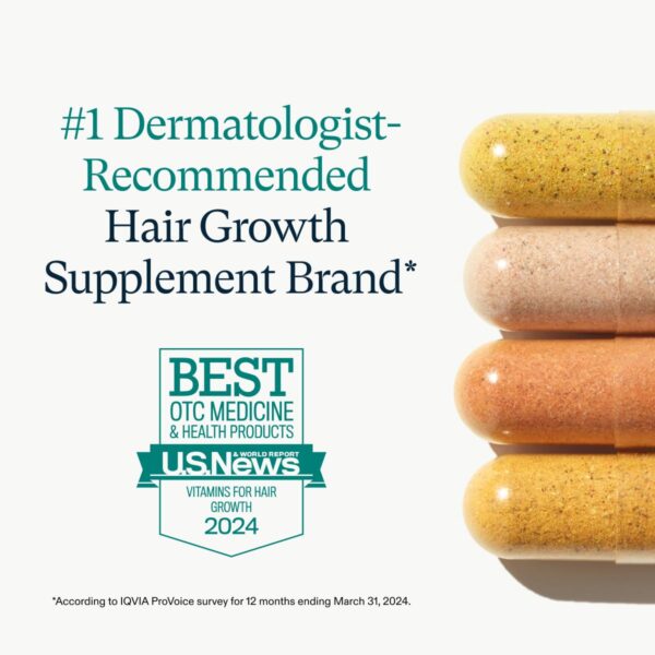 Postpartum Hair Growth Supplements, Clinically Tested for Visibly Thicker Hair and Less Shedding 3