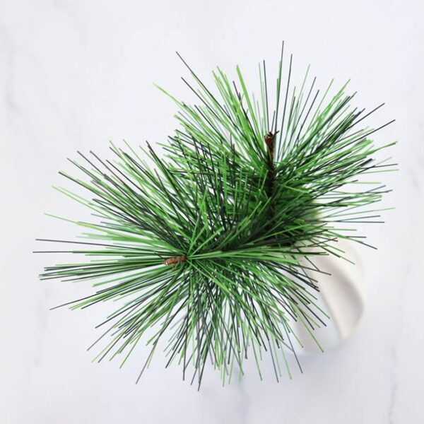 Green Plants Pine Needles Artificial Pine Needles Branches Fake Pine Picks for Christmas 5