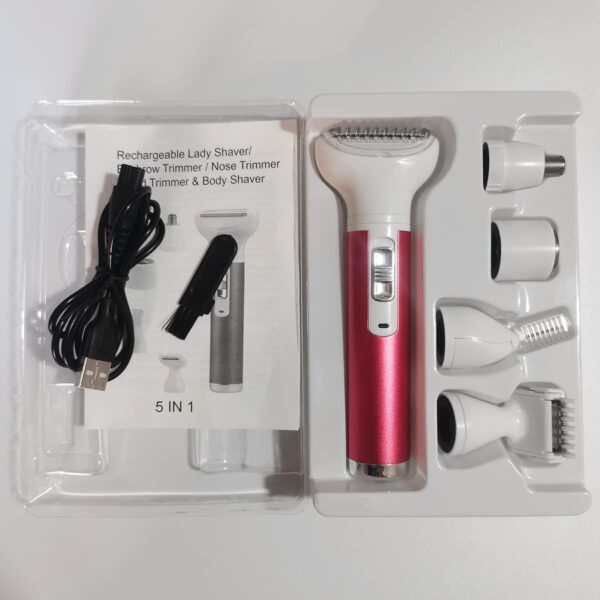 Electric Razor for Women Removal for Body Nose Hair Trimmer Face Shavers Eyebrow Legs Armpit 5