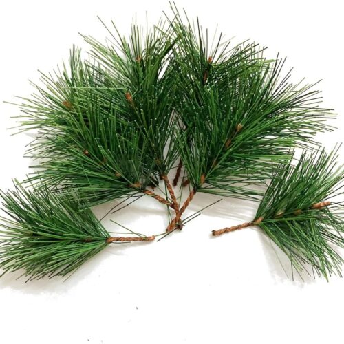 71-rBrcgiIL._AC_SL1200_ Green Plants Pine Needles Artificial Pine Needles Branches Fake Pine Picks for Christmas
