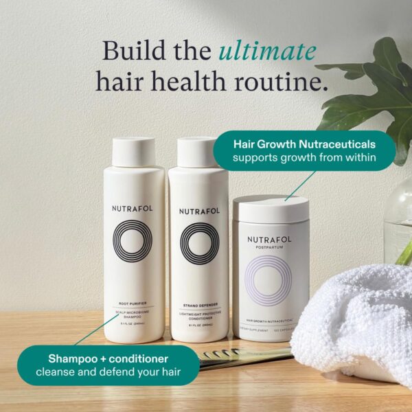 Postpartum Hair Growth Supplements, Clinically Tested for Visibly Thicker Hair and Less Shedding 5