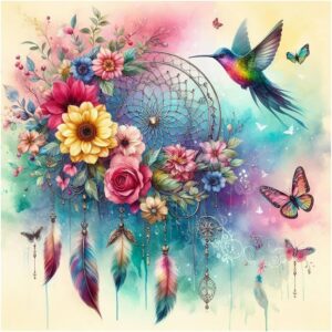 Dreamcatcher Diamond Painting Kits for Adults, Diamond Art Kits for Beginners