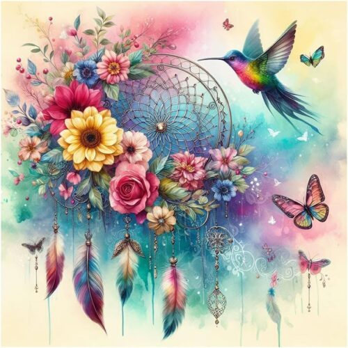 71M6OEDvwlL._AC_SL1001_ Dreamcatcher Diamond Painting Kits for Adults, Diamond Art Kits for Beginners