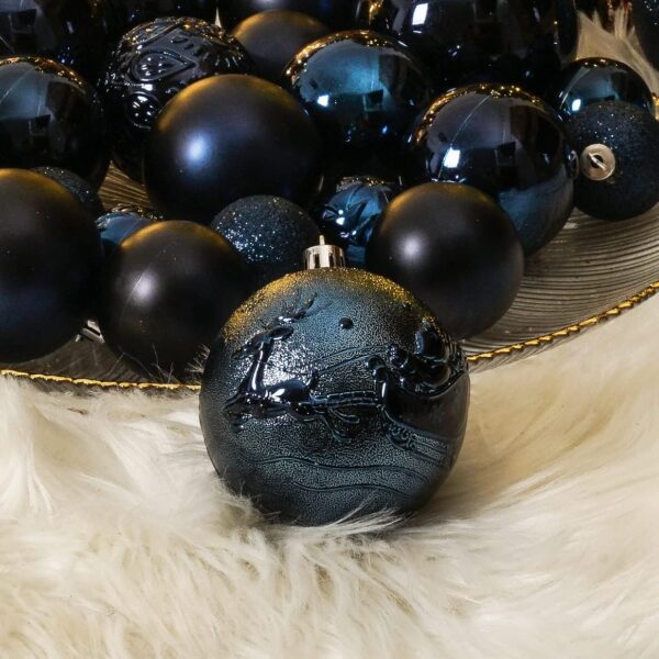 Christmas Ball Ornaments for Christmas Decorations - 41 Pieces Xmas Tree Blue 3