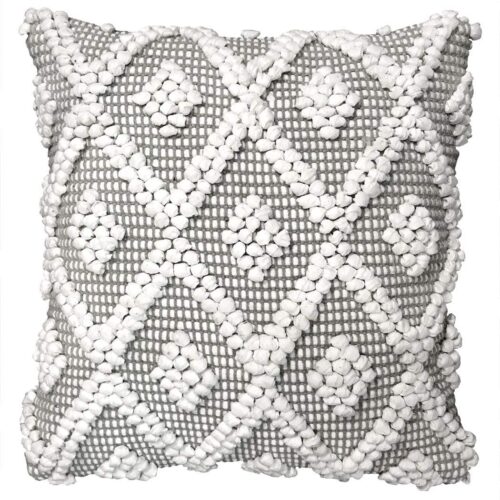 71R-pXFalAL._AC_SL1071_ Adelyn Decorative Throw Pillow Cover, 20" W x 20" L, Gray