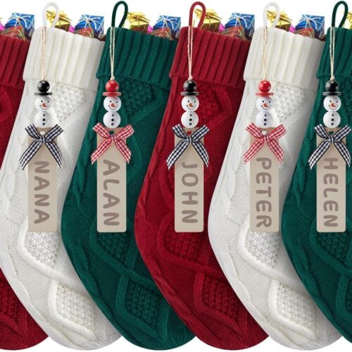 71S2e-WBuML._AC_SL1500_ Personalized Christmas Stockings - 18 Inches Hanging Stockings