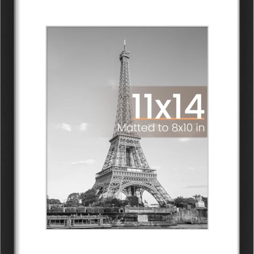 71Si2QlAb3L._AC_SL1500_ 11x14 Picture Frame, Display Pictures 8x10 with Mat or 11x14 Without Mat