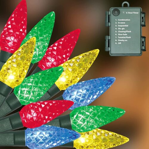 71ZRUN5aWDL._AC_SL1500_ C6 Battery Operated Christmas Lights, 50 LED 17FT Christmas Lights with 8 Modes