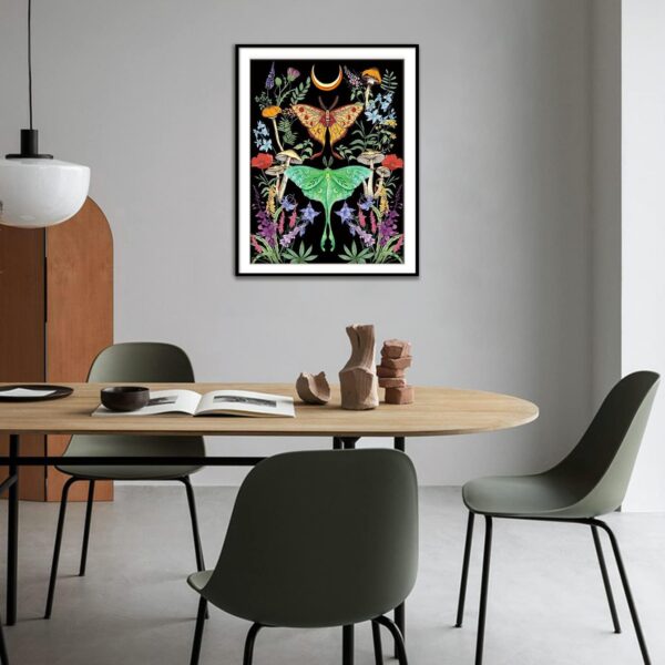 Diamond Painting for Adult Beginner, Butterfly Mushroom Diamond Art Kits 2